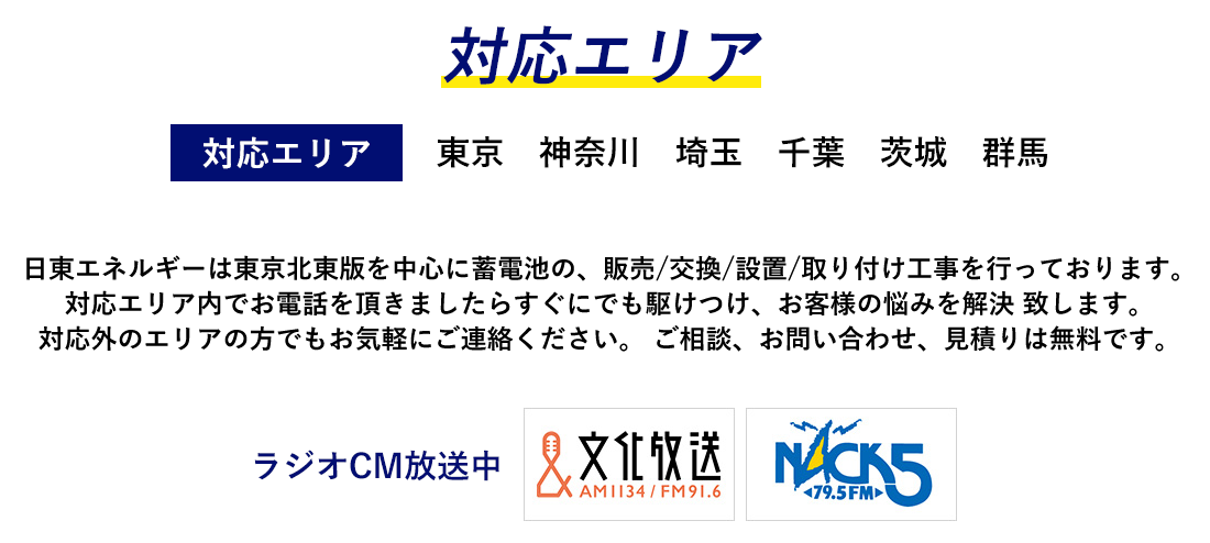 対応エリアは全て24時間即日対応！